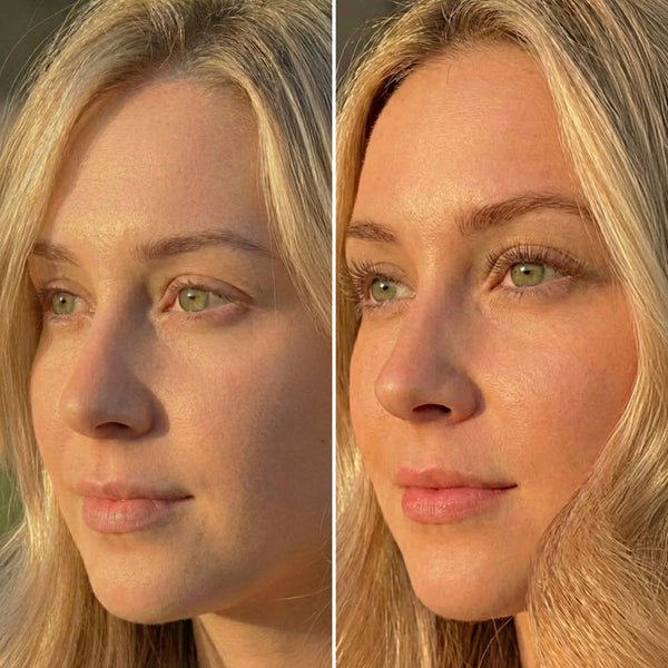 resultaten van eyelash serum